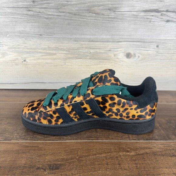 adidas Campus 00s Cheetah Pack Womens Size 9 Cream White Core Black JH9768 - Picture 7 of 9